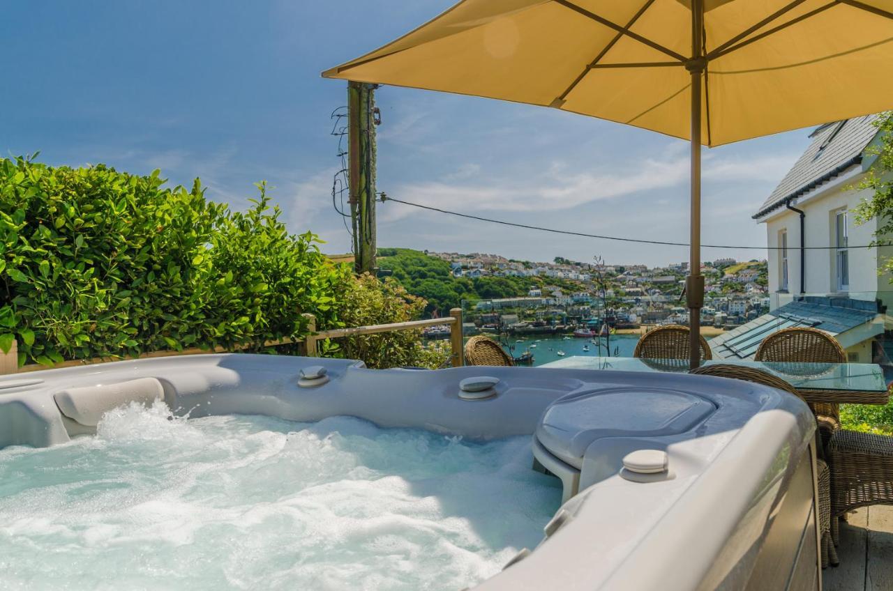 Luxury Victorian School With Views Of Harbour Villa Fowey Ngoại thất bức ảnh